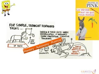 Mastery  -­‐  Autonomy  -­‐  PURPOSE
 