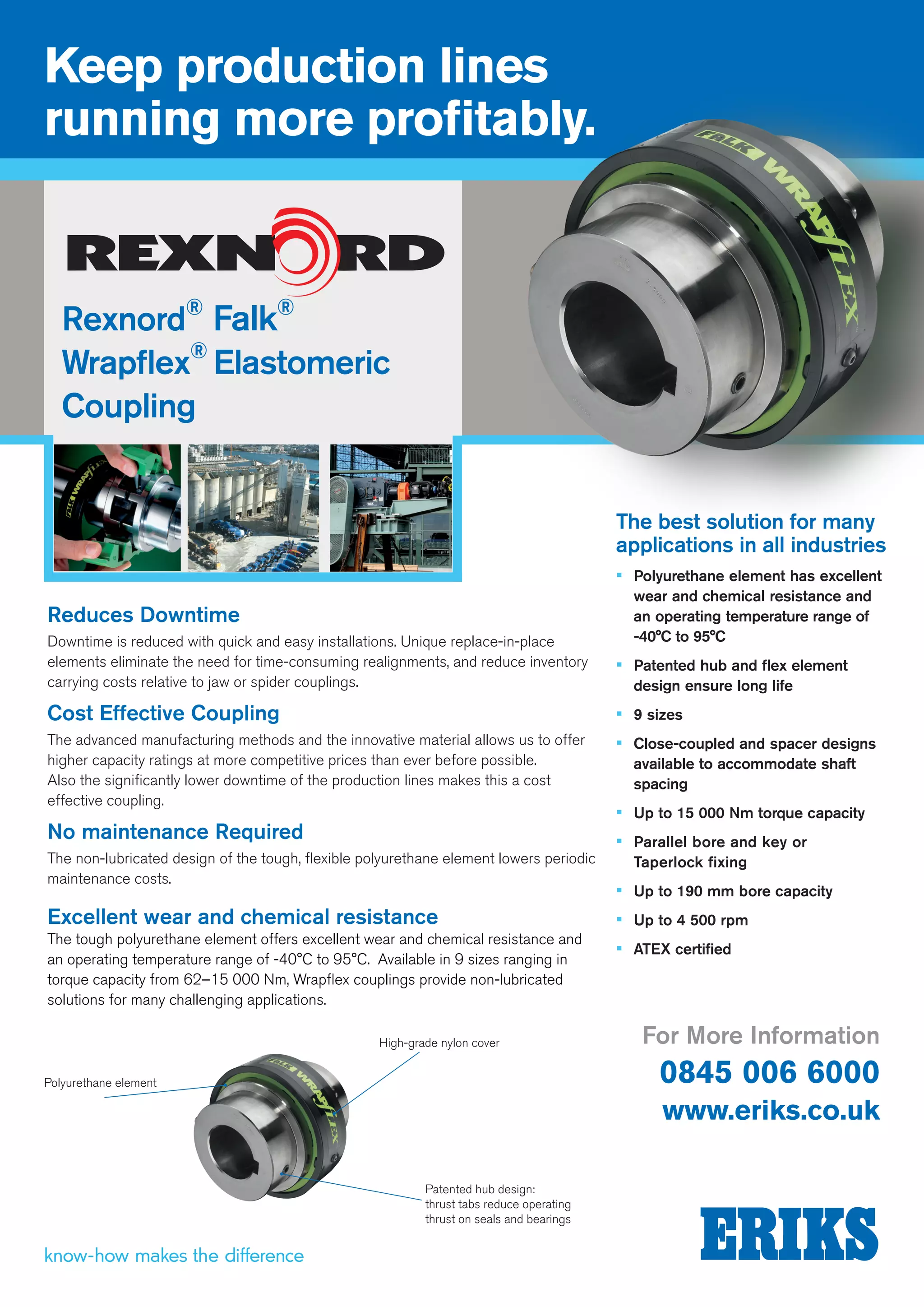 Rexnord Falk Wraflex Couplings PDF