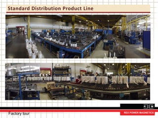 Standard Distribution Product Line
Factory tour
 