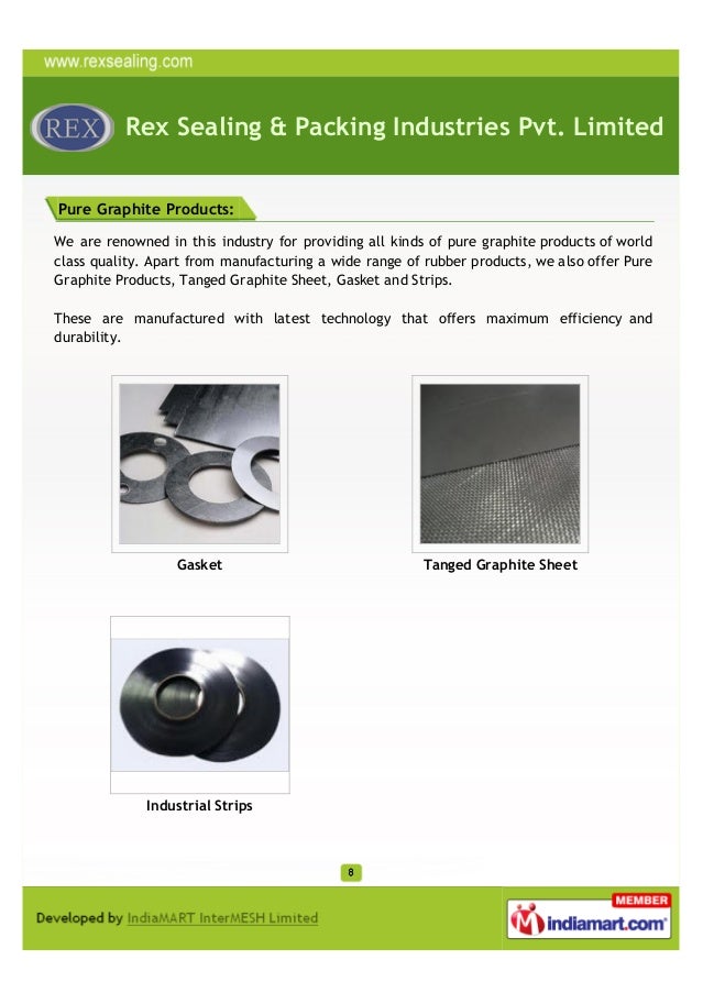 Rex Sealing & Packing Industries, Panvel, Packaging Materials