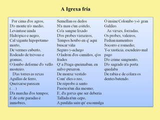 A Igrexa fría 
 