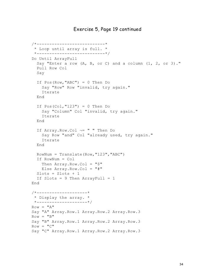 Advanced REXX Programming Techniques