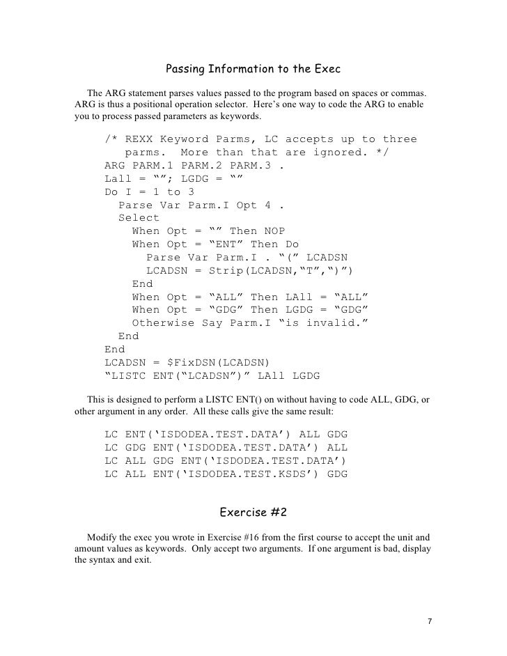 Sample Cobol Programs Sample Cobol Programs