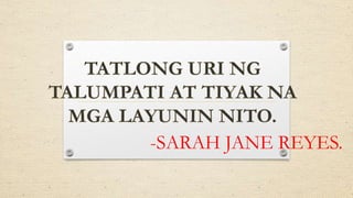 -SARAH JANE REYES.
 