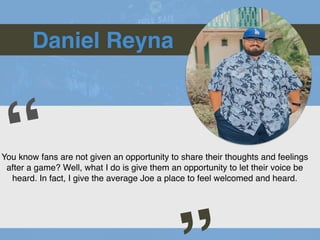 Personal Brand Exploration- Daniel Reyna
