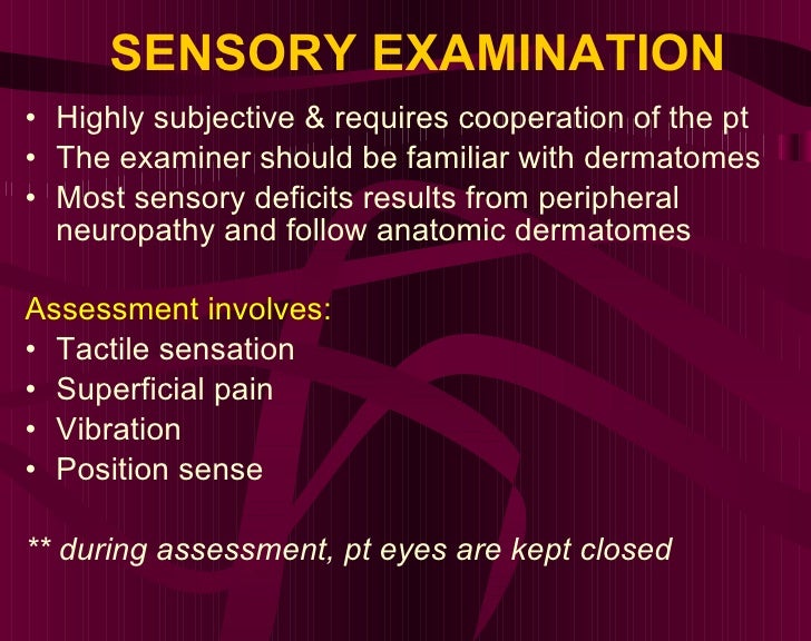 Neuro Assessment