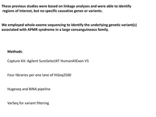 Whole Exome Sequencing at Stanford University | PDF