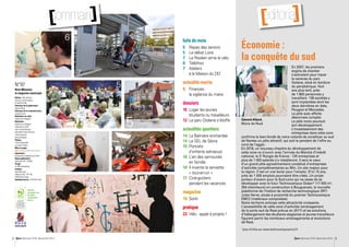 Économie : 
la conquête du sud 
Rezé Mensuel N°97 décembre 2014 3 
Gérard Allard, 
Maire de Rezé 
En 2007, les premiers 
engins de chantier 
s’activaient pour tracer 
le canevas du parc 
Océane, situé en bordure 
du périphérique. Huit 
ans plus tard, près 
de 1 800 personnes y 
travaillent. 138 sociétés y 
sont implantées dont les 
deux dernières en date, 
Peugeot et Mercedes. 
Le pôle auto affiche 
désormais complet. 
Le pôle moto poursuit 
son développement. 
L’investissement des 
entreprises dans cette zone 
confirme le bien-fondé de notre volonté de constituer au sud 
de Nantes un pôle attractif, qui soit le pendant de l’offre au 
nord de l’agglo. 
En 2018, un nouveau chapitre du développement de 
cette zone va s’ouvrir avec l’arrivée du Marché d’intérêt 
national, le 2e Rungis de France : 120 entreprises et 
plus de 1 000 salariés s’y installeront. Il sera le coeur 
d’un grand pôle agroalimentaire constitué d’entreprises 
d’activités complémentaires au Min. Un site majeur pour 
la région. C’est un vrai levier pour l’emploi. D’ici 15 ans, 
près de 1 000 emplois pourraient être créés. Un projet 
porteur d’avenir pour le Sud-Loire qui ne cesse de se 
développer avec le futur Technocampus Océan* (17 000 m², 
350 chercheurs) en construction à Bouguenais, la nouvelle 
plateforme de l’Institut de recherche technologique (IRT) 
Jules-Verne, située à proximité du premier Technocampus 
EMC2 (matériaux composites). 
Notre territoire anticipe cette attractivité croissante. 
L’accessibilité de cette zone d’activités (aménagement 
de la porte sud de Rezé prévue en 2017) et les solutions 
d’hébergement des étudiants stagiaires et jeunes travailleurs 
figurent parmi les nombreux aménagements et évolutions 
de Rezé. 
*plus d’infos sur www.technocampusemc2.fr 
faits du mois 
5 Repas des seniors 
5 Le débat Loire 
7 Le Rezéen aime le vélo 
6 Téléthon 
7 Ateliers 
à la Maison du DD 
actualité mairie 
8 Finances : 
la vigilance du maire 
dossiers 
10 Loger les jeunes 
étudiants ou travailleurs 
12 Le parc Océane s’étoffe 
actualités quartiers 
14 La Balinière enchantée 
14 Le SEL de Sèvre 
15 Portraits 
d’enfants sahraouis 
16 L’art des samouraïs 
en famille 
16 Il invente la serviette 
« tout-en-un » 
17 Ciné-goûters 
pendant les vacances 
magazine 
18 Sortir 
pratique 
22 Vélo : appel à projets ! 
N°97 
Rezé Mensuel, 
le magazine municipal 
Édition : Ville de Rezé 
(service communication 
02 40 84 42 59) 
Directeur de la publication : 
Gérard Allard 
Directeur de la communication : 
Jacques Lamy 
Rédactrice en chef : 
Catherine Le Brigand 
Rédaction : 
Catherine Le Brigand, 
Stéphanie Le Goff 
avec Caroline Bonnin, 
Alexandra Fresse-Eliazord, 
Thierry Goussin, 
Pascale Wester. 
Photos : 
Thierry Mezerette 
et Ludovic Failler. 
Mise en page : 
Impression : 
Goubault (La Chapelle-sur-Erdre) 
Régie publicitaire : 
Gecop (02 40 71 06 06) 
Tirage : 
21 000 exemplaires 
Contact : 
Rezé Mensuel, 
Hôtel de ville – BP 159 
44403 Rezé Cedex. 
Standard mairie : 02 40 84 43 00. 
Imprimé 
sur papier issu 
de forêts 
durablement 
gérées 
www.reze.fr 
10 
2 Rezé Mensuel N°97 décembre 2014 
12 
15 
5 
5 
6 
7 
 
