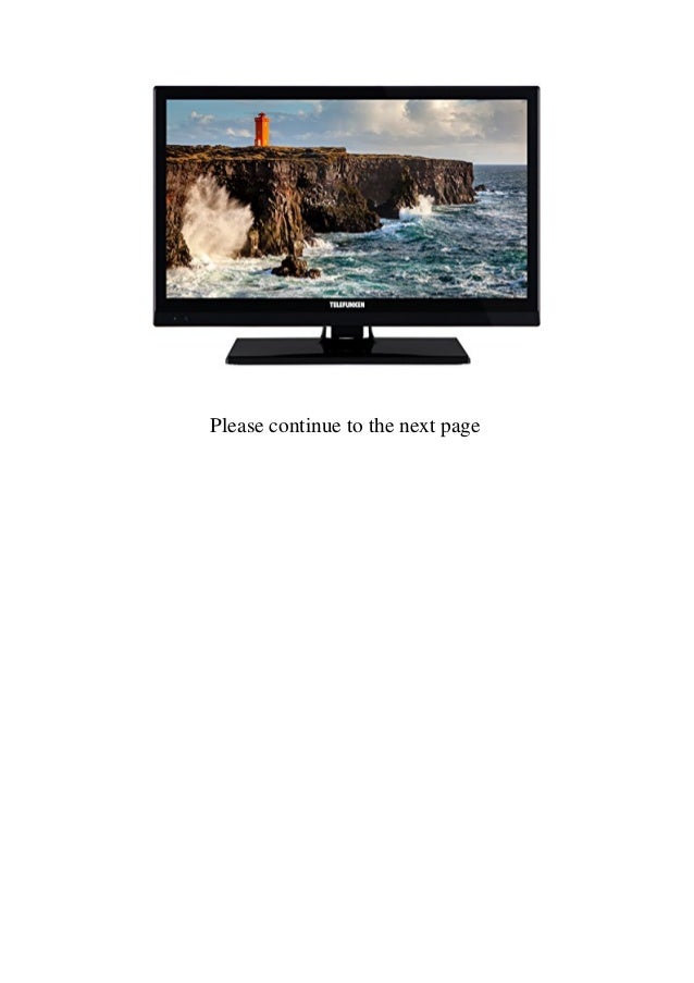 Rezension Telefunken Xh20d101 51 Cm 20 Zoll Fernseher Hd Ready Tr