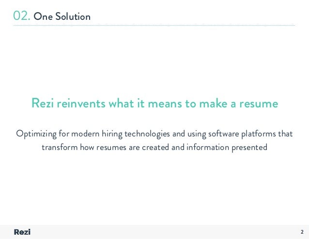 how resumes