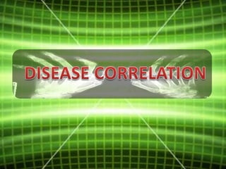RF - DISEASE CORRELATION