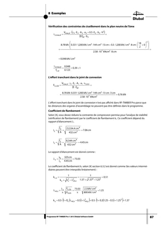 Logiciel de calcul de structure bois (RFEM) - Manuel de RF-TIMBER Pro