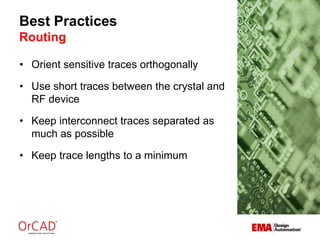 Designing for RF - Tips and Tricks from the PCB Design Pros | PPT