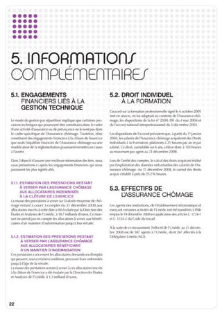 Unédic : rapport financier 2008