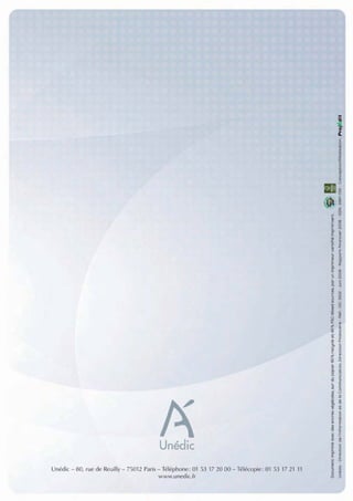 Unédic : rapport financier 2008