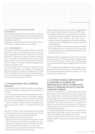 Unédic : rapport financier 2009