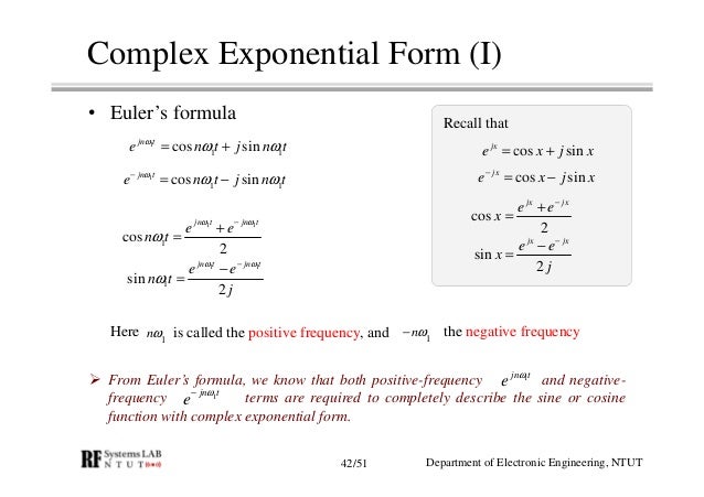 rf module design chapter 1 from basics to rf transceivers cos in exponential form