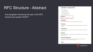 Rfc process in visuality | PPT