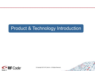 RF Code solutions presentation | PPTX