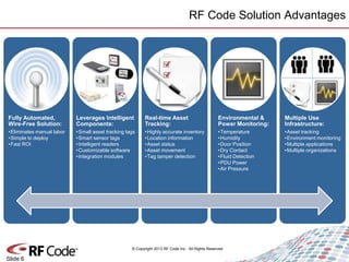 RF Code solutions presentation | PPTX