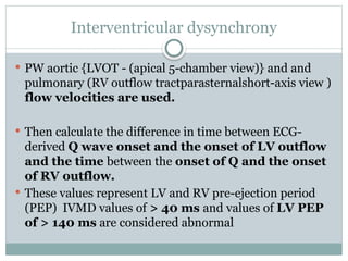 Comprehensive Echocardiographic Assessment and Optimization of Cardiac ...