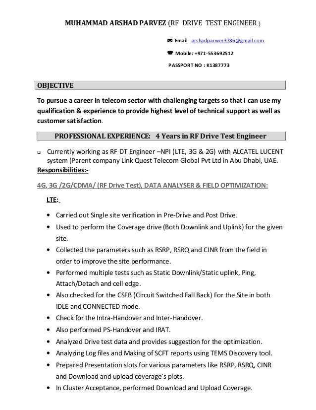 verification engineer resumes