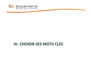 Référencement et Positionnement