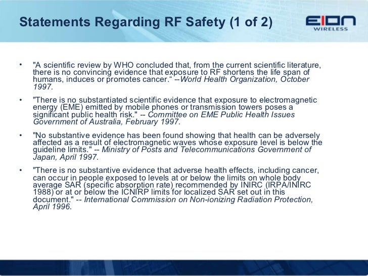 RF Exposure and Limits