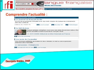 Comprendre l'actualité :       