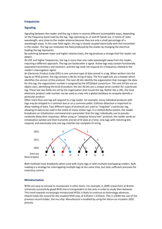 Radio Frequency identification (RFID) | PDF