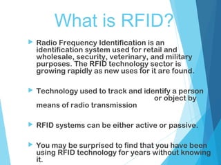 RFID in Retail: What It is and How It is Used, Security