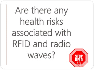 Radio Frequency Identification Chip (RFID) | PPTX