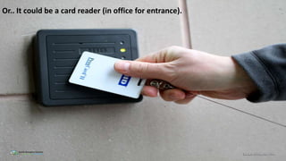 Or.. It could be a card reader (in office for entrance).
 