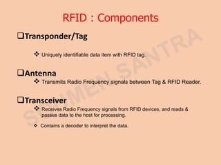 RFID (RADIO FREQUENCY IDENTIFICATION) | PPTX