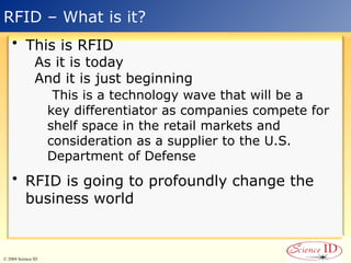 Rfid For Slide Rac RFID in Data Collection powerpoint slides | PPTX