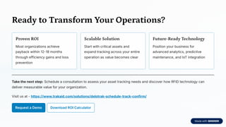 RFID Asset Tracking Solution for Accurate and Automated Inventory ...