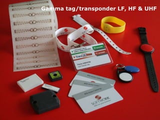 Gamma tag/transponder LF, HF & UHF

 