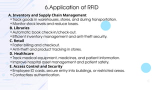 Applications Of Rfid Comprehensive Overview of RFID Technology and Its Application in ...