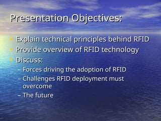 Comprehensive RFID Technology Overview: Principles, History, and Market ...