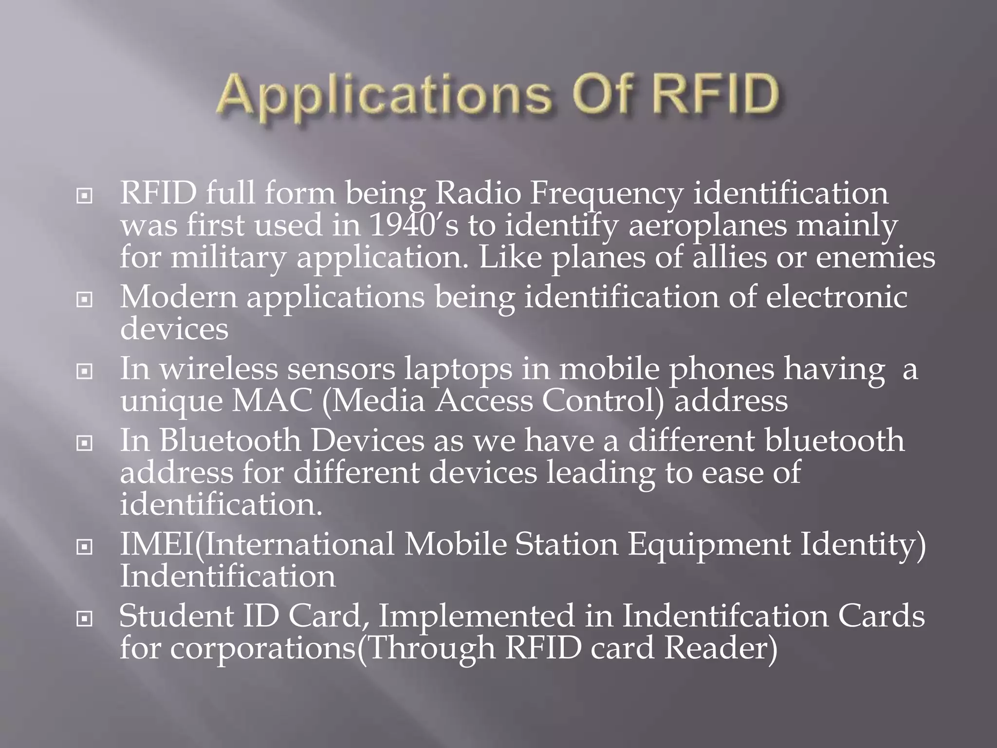 RFID BASED VEHICLE TRACKING SYSTEM PPT