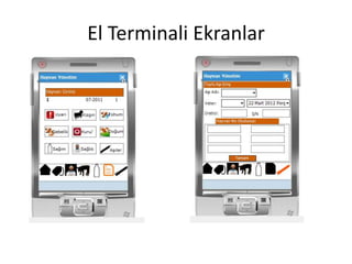 El Terminali Ekranlar
 