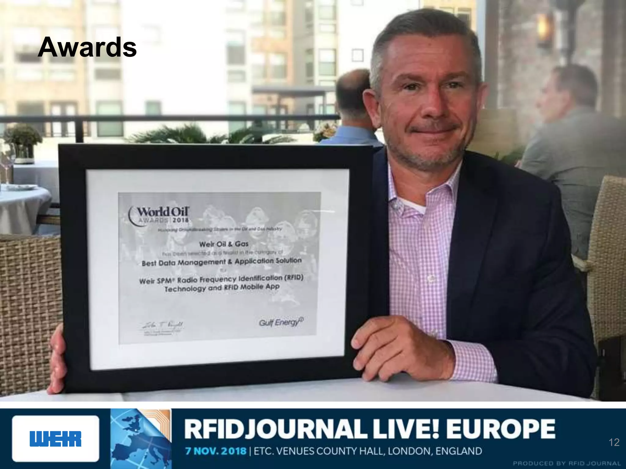 RFID for the oildfield from Weir Oil & Gas | PPTX | Internet of Things ...