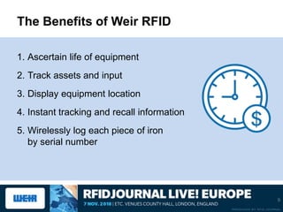 RFID for the oildfield from Weir Oil & Gas | PPTX | Internet of Things ...