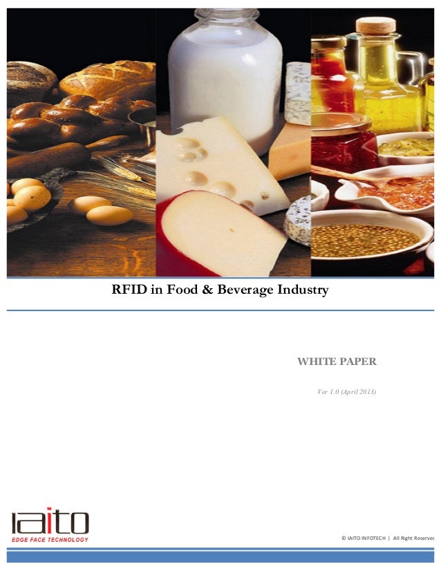 RFID in Food & Beverage Industry
