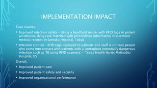 Rfid in health care | PPTX