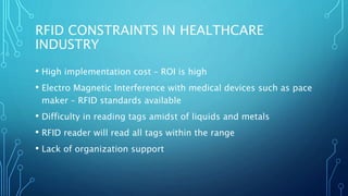 Rfid in health care | PPTX