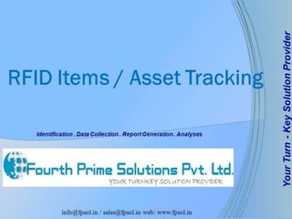 RFID technology based Item Tracking Solution