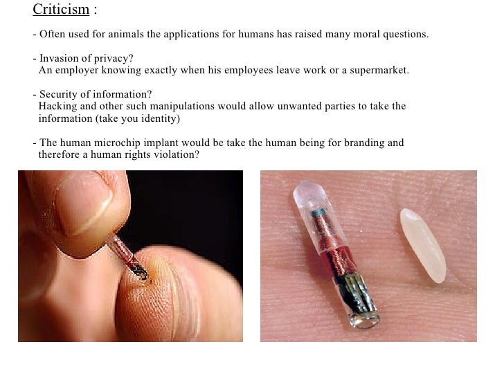 RFID microchips