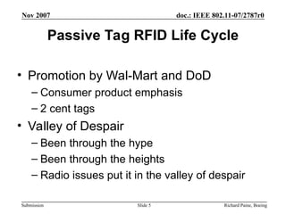 Ieee R Tag Example Comprehensive RFID Tutorial and Enterprise Applications in IEEE 802 ...