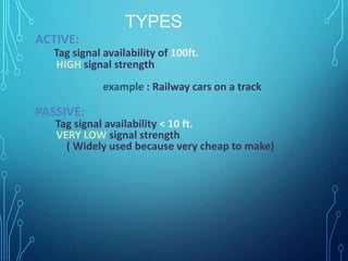 RFID BASED ATTENDANCE SYSTEM PPT | PPTX